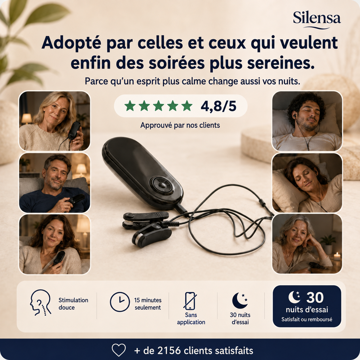 Silensa — Le silence, en quinze minutes