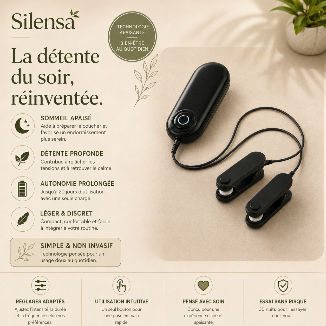 Silensa — Le silence, en quinze minutes